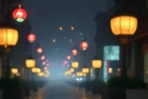 海边的信作品封面,海边护栏与信封特写