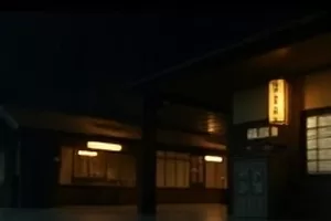 雾中风景作品封面,雾中树林与远处轮廓